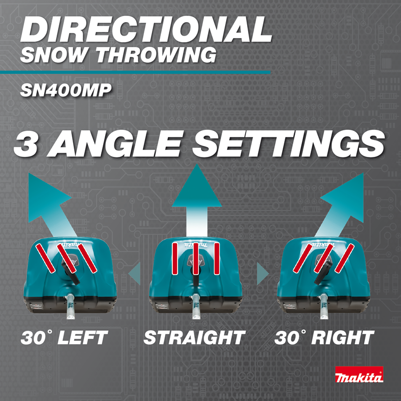 Makita Snow Shovel Angles