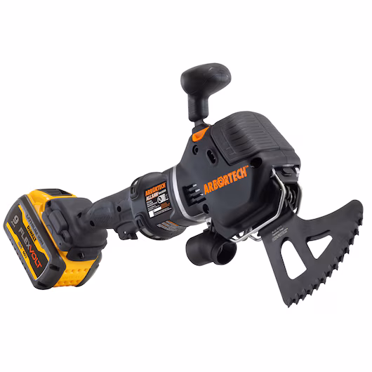 ALLSAW BA200X Cordless cutting tool in action for masonry projects