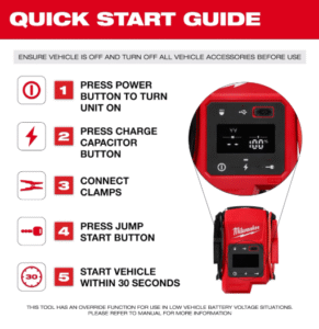 Milwaukee M18 HotShot Jump Starter - Royal Blue Tools